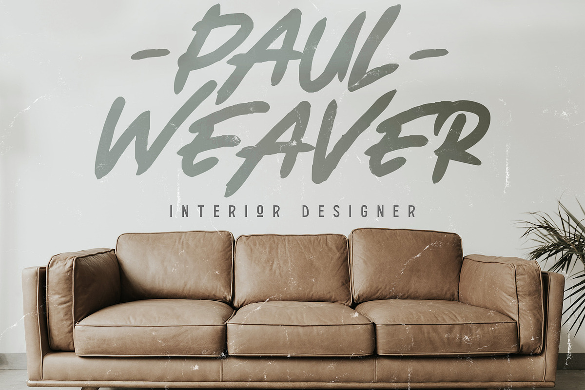 Mortal Wave - Dry Brush Font preview 7