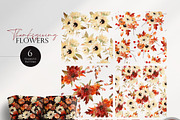 Watercolor flower - Thanksgiving Day, an Illustration by Beigetime (Thumbnail 10 of 14)