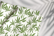 Cannabis seamless pattern, a Pattern Graphic by Good Studio (Thumbnail 5 of 5)