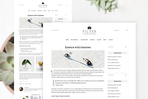 Filter - Art & Photography WP Theme