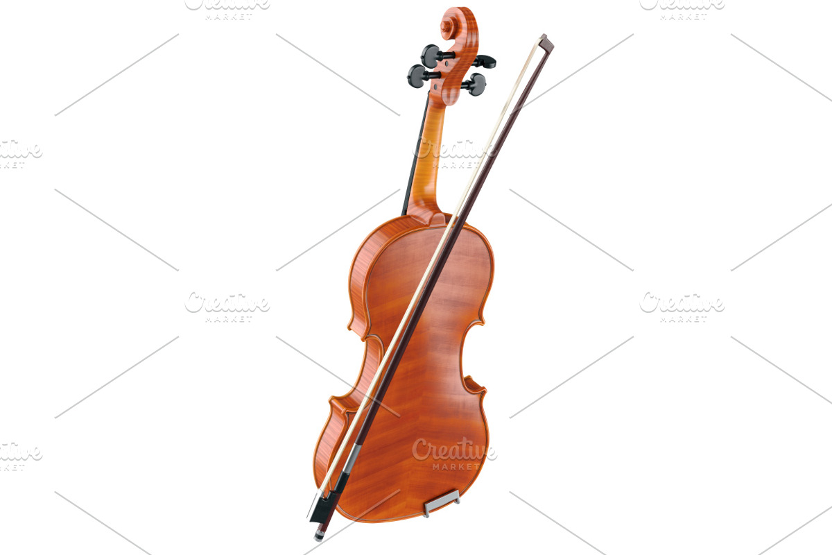 Violin musical equipment, set, an Object Graphic by ARTYuSTUDIO (Photo 4 of 14)