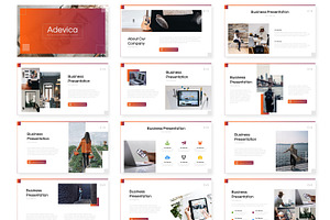 Adevica - Google Slide Template