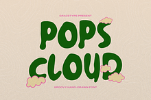 Pops Cloud | Groovy Hand Drawn