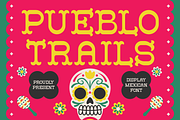 Pueblo Trails Mexican Font, a Font by PutraCetol Studio (Thumbnail 1 of 5)