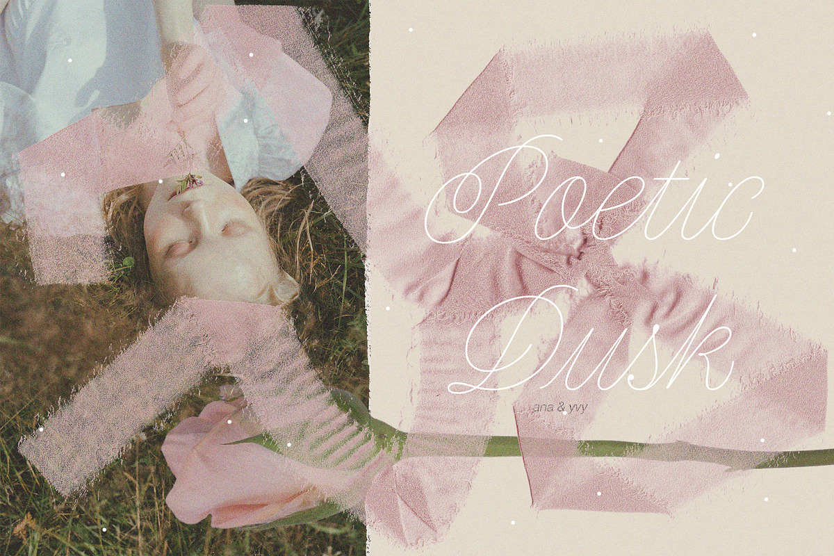 Poetic Dusk | Soft Collage Set, an Object Graphic by ana & yvy (Photo 1 of 7)