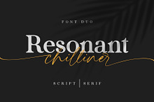 Resonant Chilliner | Font Duo