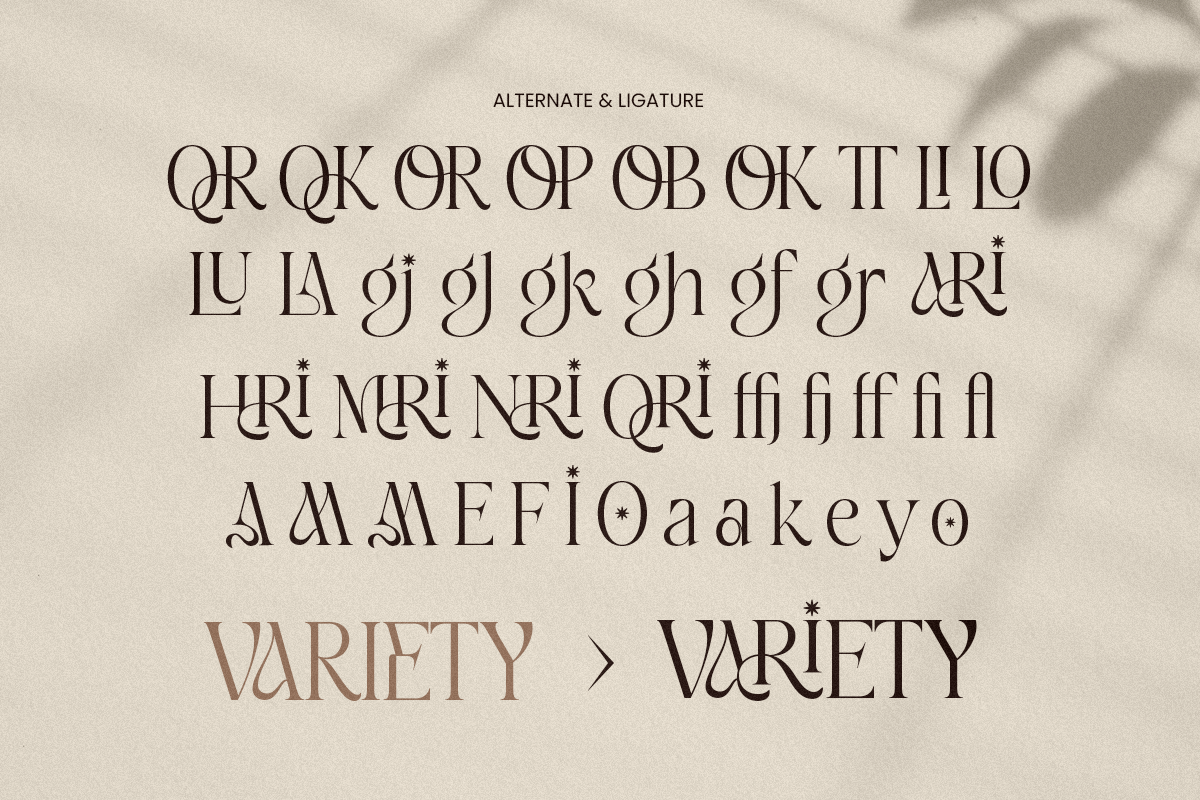 Amarisa - Luxury Editorial Font, a Serif Font by Sensatype (Photo 10 of 12)