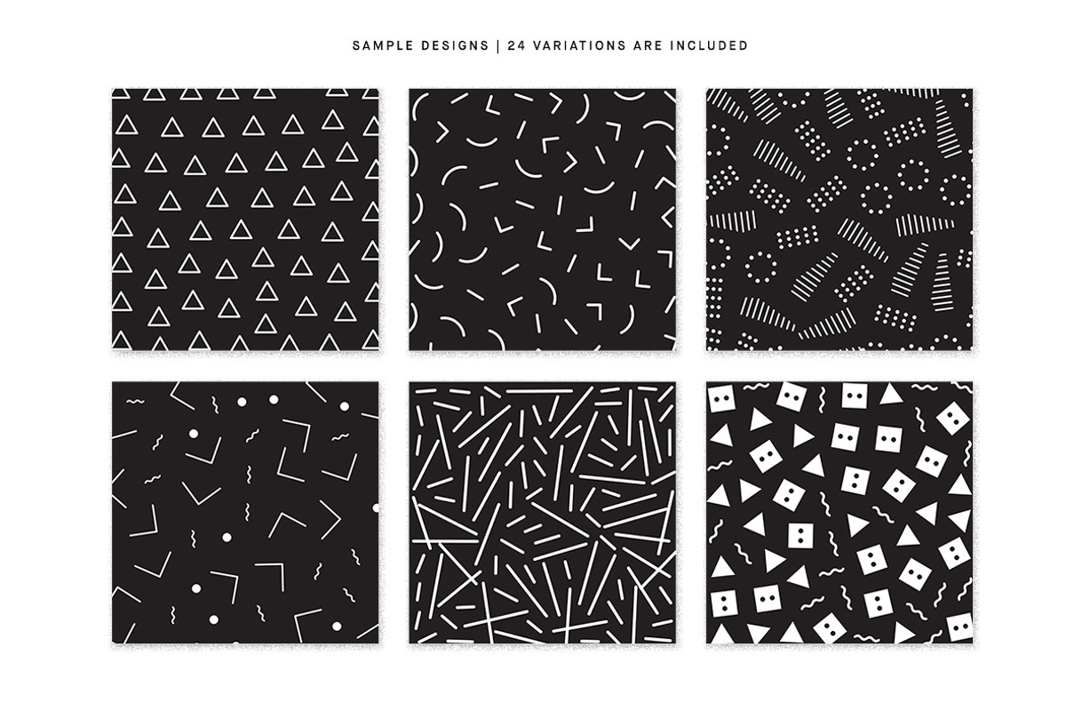 Simple Patterns, a Pattern Graphic by Huebert World