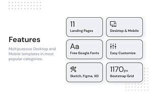 ELEVEN - Responsive Landing Pages