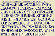 Timeless Authors Font, a Serif Font by 177Studio (Thumbnail 7 of 8)