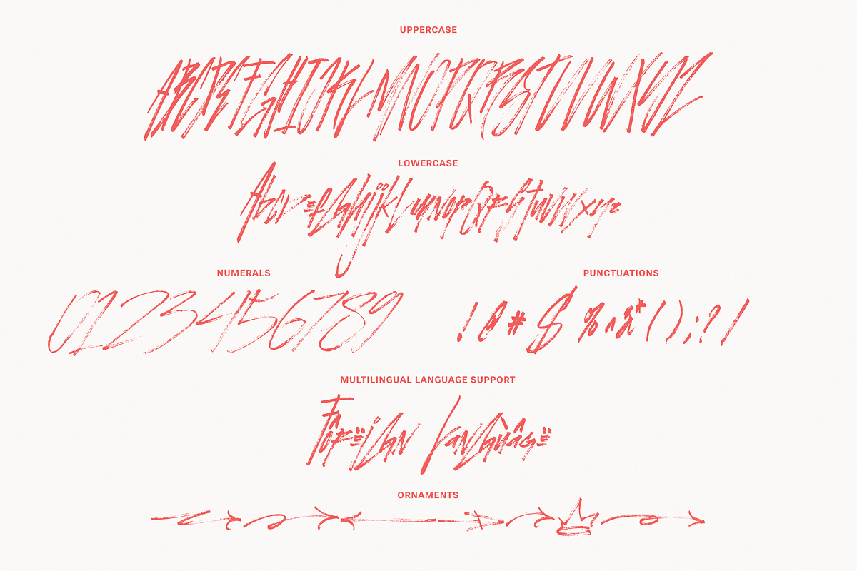 November Rain | Authentic Dry Brush, a Handwritten Font by Ardana Creative (Photo 11 of 12)