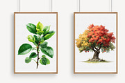 Orchard Watercolor Clipart PNG, an Illustration by Libby Wishes (Thumbnail 7 of 7)