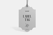 Minimal Price Tag Label Mockup, a Product Mockup by graphypix (Thumbnail 3 of 4)