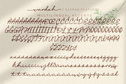 Wardah, a Script Font by Omotu Studio (Thumbnail 10 of 12)