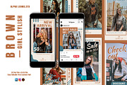Brown Stylish Animated Stories Posts, a Social Media Template by Alphaleonis_std (Thumbnail 1 of 11)