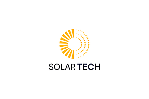 Sunburst Logo Solar Sun Energy Tech, a Branding & Logo Template by Signatoro