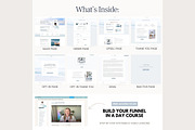Systeme.io Salt & Sky Funnel, a Landing Page Template by Hayley's Digital Hub (Thumbnail 3 of 10)