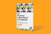 Language Course Poster, a Poster Template by Esensifiksi.studio (Thumbnail 2 of 3)