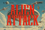 Retroristic Typeface, a Serif Font by The Good Store (Thumbnail 10 of 11)
