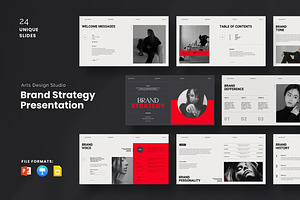 Brand Strategy Presentation Template, a Presentation Template by Dream-Lab