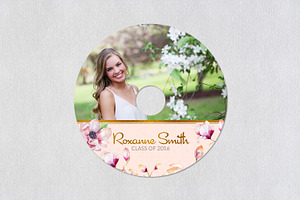 CD Template Graduation Princess