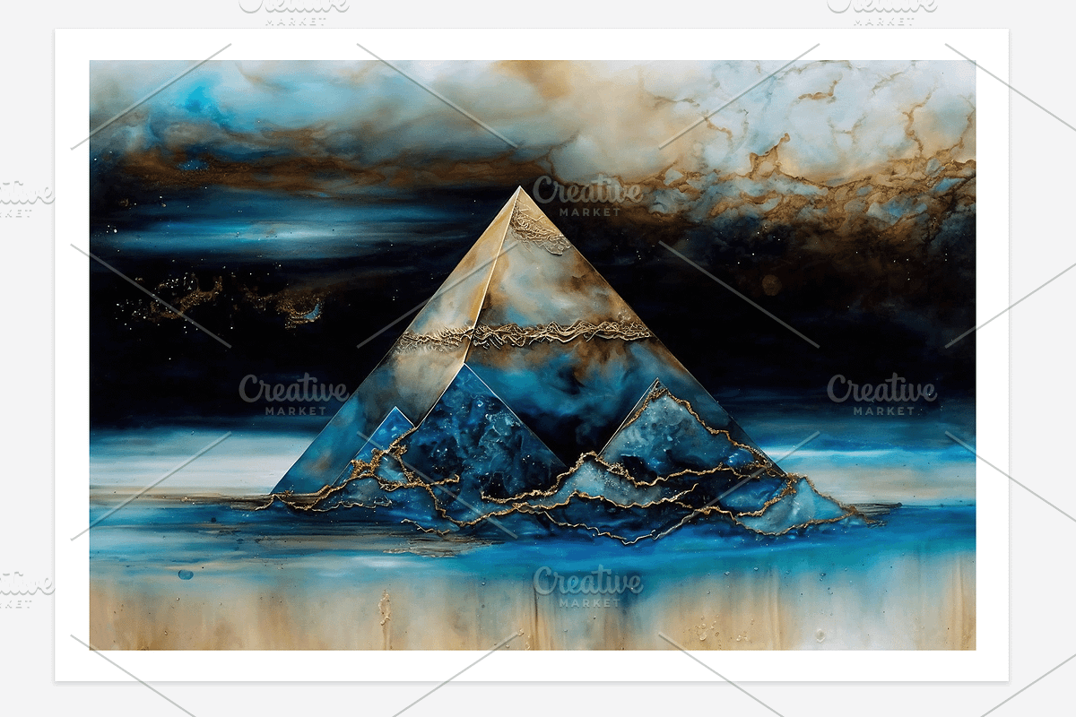 Piwa Collection · The Pyramid, a Decorative Illustration by milatovar (Photo 15 of 17)