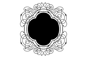 Line curl frame.