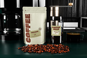 Standing Pouch Coffee Mockup, an Advertising Mockup by herutage (Thumbnail 4 of 4)