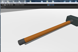 Low Poly Sledgehammer V1