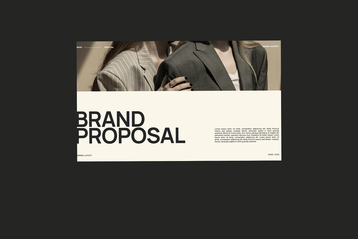 JOJO - Brand Proposal Keynote, a Presentation Template by studiobasic (Photo 2 of 7)