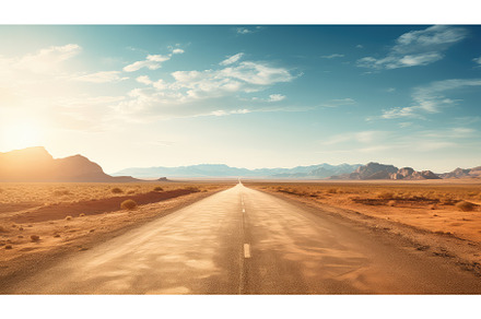nature sunshine road day landscape, a Nature Photo by pikepicture