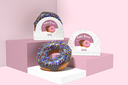 Donut mockup, a Product Mockup by xavier_studio (Thumbnail 4 of 5)