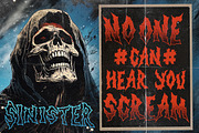 Strange Mystery Horror Metal Display, a Blackletter Font by dansdesign (Thumbnail 4 of 9)