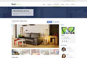 Real Home PSD Website Template, a Websites & App Template by WebbyTemplates (Thumbnail 4 of 9)