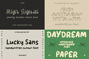 Font Bundle 16 in 1 +extra, a Handwritten Font by Ashiya Pixel (Thumbnail 6 of 7)