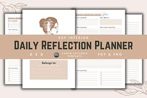 Daily Reflection Planner | KDP