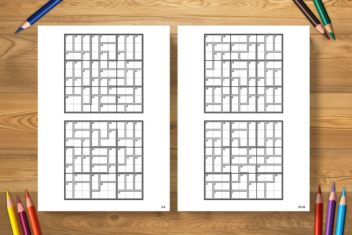 Killer Sudoku  - 1 book (2025), an Illustration by Cruiz Studio (Photo 2 of 2)