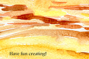 Watercolor sand dune clip art, a Background Graphic by TanyaOak (Thumbnail 4 of 4)