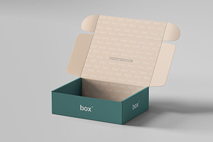 Pinch Lock Box Mockup