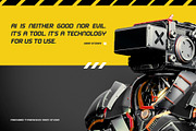 Frankerd - Modern Industrial Font, a Font by Drizy (Thumbnail 7 of 10)