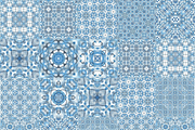 Blue Porcelain Abstract Patterns, a Pattern Graphic by Gen Aumonier (Thumbnail 7 of 14)
