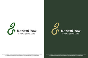 Herbal Tea Logo Design Illustration, a Branding & Logo Template by Morvana Crew