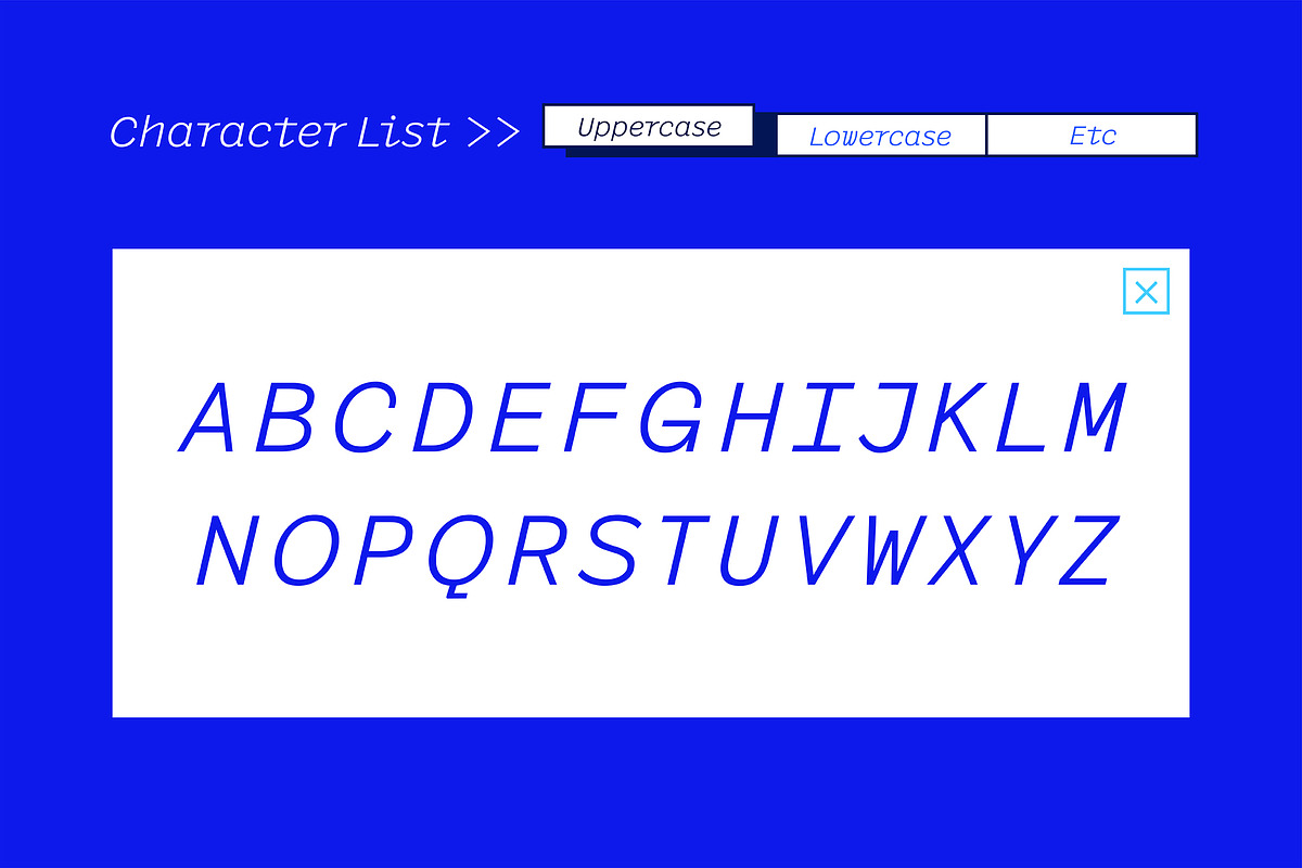 Gelatin Monospace, a Sans Serif Font by Versetype (Photo 9 of 11)