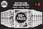 100+ Stress Relief Adult Book, a Decorative Illustration by Ink Gallery (Thumbnail 1 of 3)
