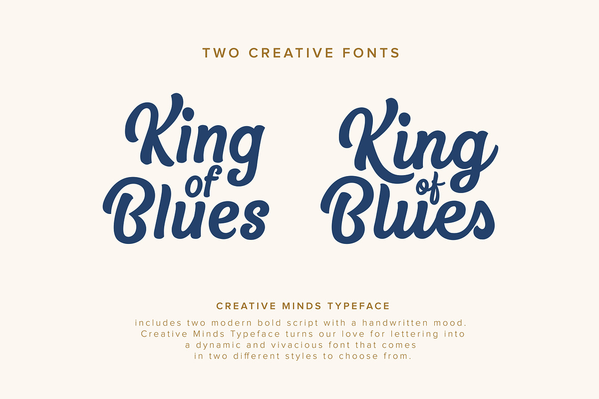 Creative Minds Typeface preview 2