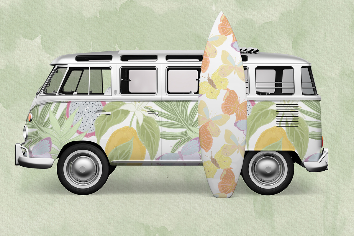 Solana Tropical Whimsy Design Bundle, a Pattern Graphic by mila_leev (Photo 18 of 23)