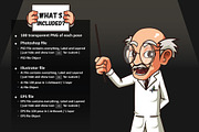 Professor Mascot Kit, an Illustration by Diditpranata (Thumbnail 2 of 5)