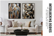 Interlocking Bodies, a Decorative Illustration by Digital Art Creations (Thumbnail 5 of 6)