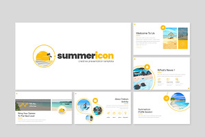 Summericon - Google Slides Template