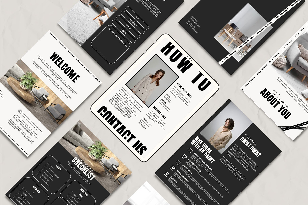 Real Estate Buyers Questionnaire Kit, a Flyer Template by Marketello Studio (Photo 2 of 3)